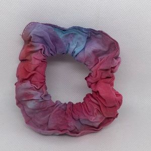 🩵🩷 100% Cotton 💜 Scrunchie 🩷 Homemade 💜Dharma Tie Dye 🩷 NWT 💜🩵